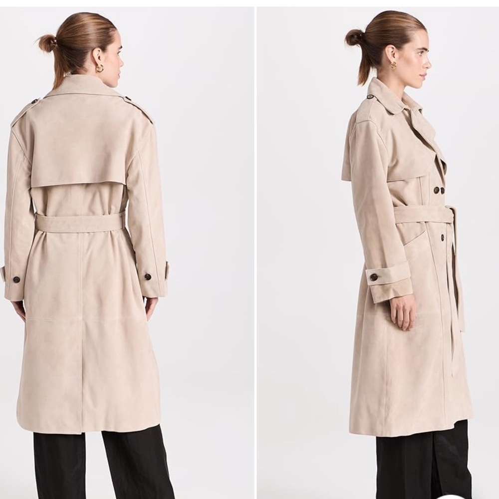 Anine Bing Finley Trench Coat brand new with tags size medium